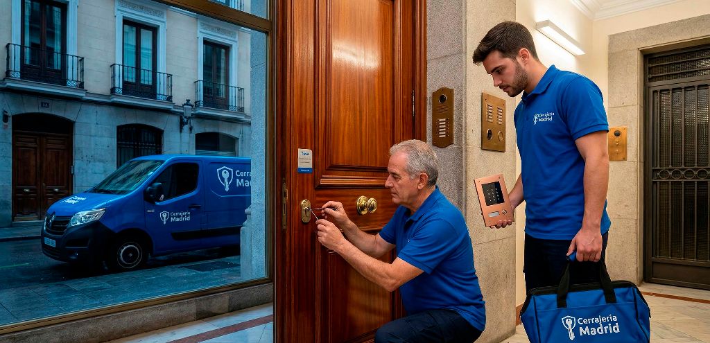 Servicio de Apertura de cerraduras bloqueadas en El Vellón