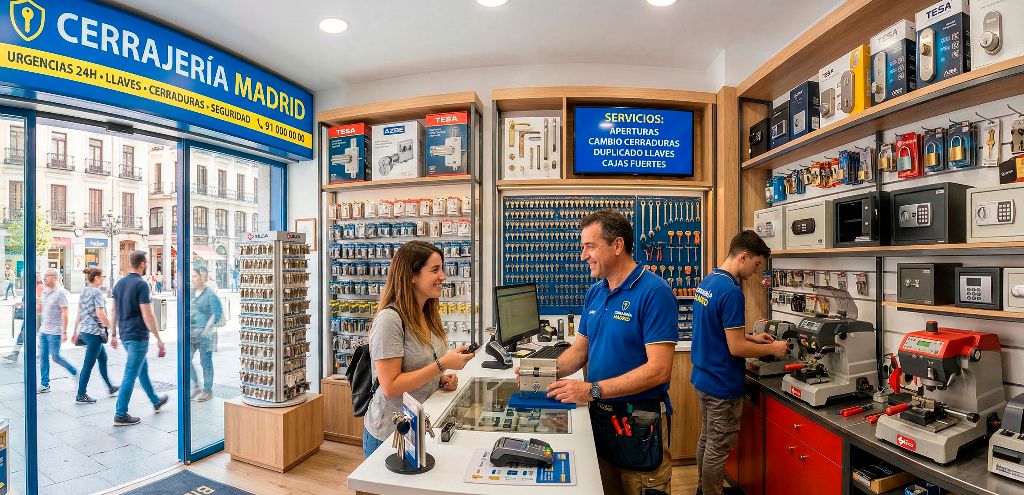 Apertura de persianas comerciales en Velilla De San Antonio