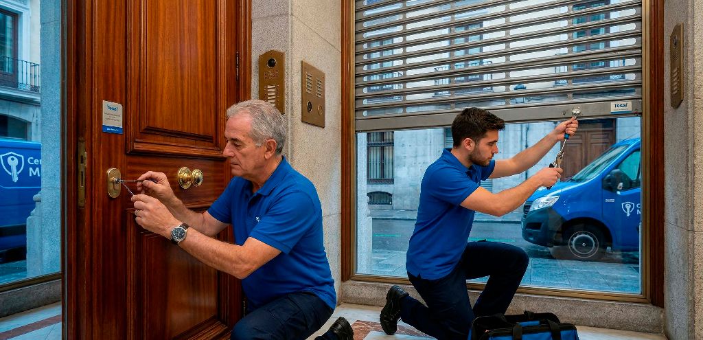 Servicio de Reparación de puertas metálicas en Cortes